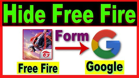 Free Fire ko google me hide kaise kare | How to hide free fire on google | Hide Free Fire