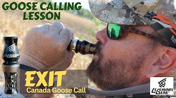 EXIT GOOSE CALLING LESSON with GEORGE LYNCH from LEGENDARY GEAR