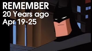 One Week - 20 Years Ago. 19 - 25 April 1998