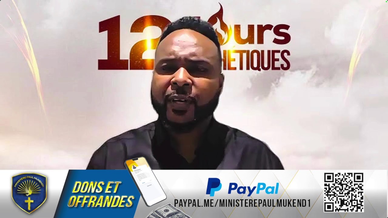 JOUR 1 - 12 jours prophétiques avec le Rév Paul Mukendi