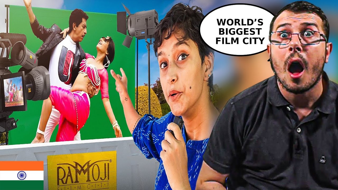 🇮🇳 Внутри самого большого в мире киногорода 🎬 | Реакция Рамоджи Хайдарабада