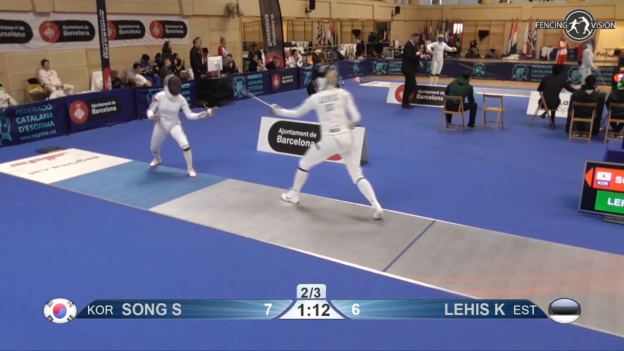 85 T16 01 F E Individual Barcelona ESP WC BLUE  LEHIS Katrina  EST  vs  SONG Sera  KOR