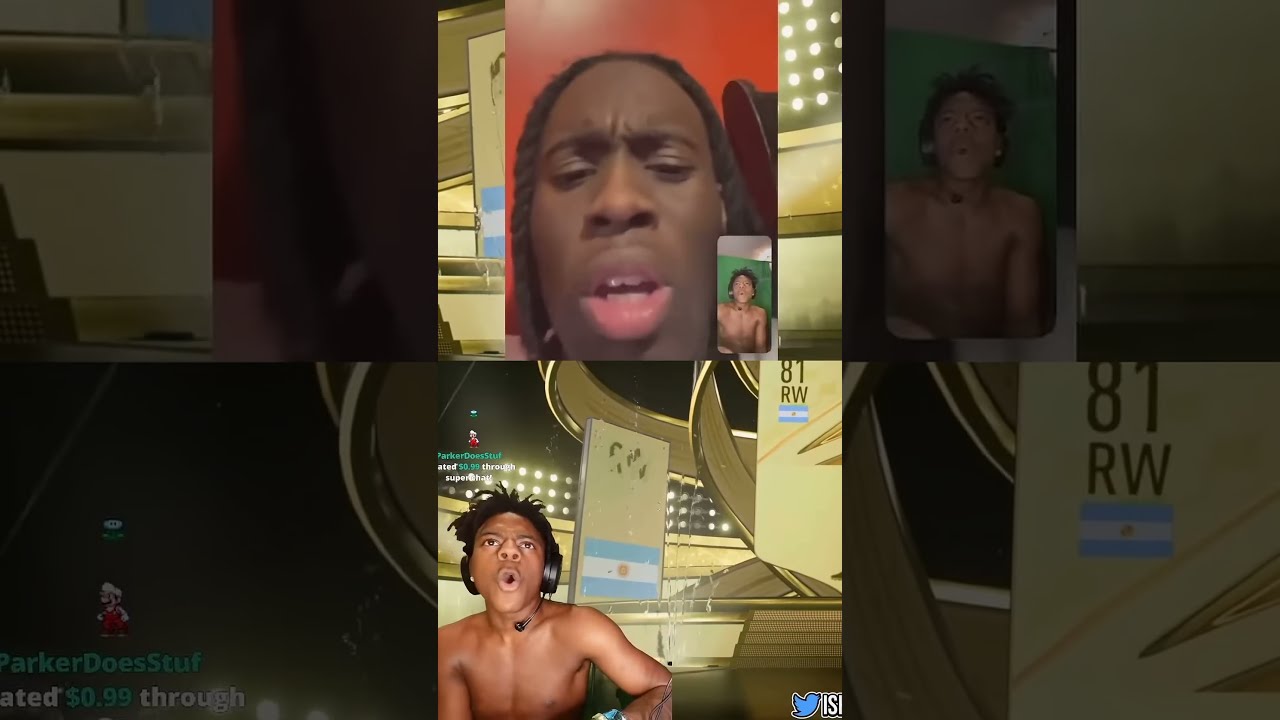 IShowSpeed Gets Messi And Loses Himself Ft Kai Cenat 