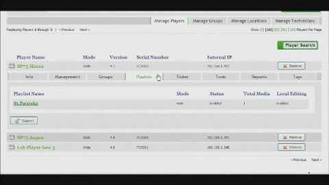 firmCHANNEL - Player Management