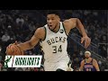 Highlights: Bucks 118 - Warriors 99 | Giannis Ties Michael Jordan On Triple-Double List | 1.13.22