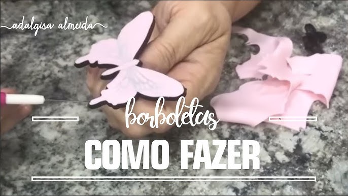 Bolo Borboleta, Demorei 2h:30m a recortar e a decorar este …