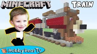 Minecraft Bear Train by HobbyBearTV
