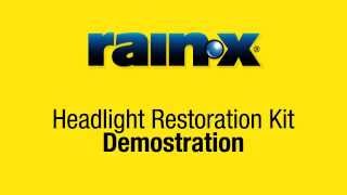 VW Rain-X Headlight Restoration Kit - Free Tech Help