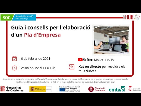 Vídeo: Com Elaborar Correctament Un Pla D’empresa