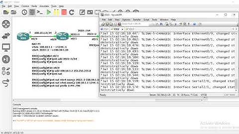 Lab NAT-PT IPv6 IPv4  : Cấu hình Translation IPv6  IPv4 trên phần  mềm GNS3 VM tích hợp IOU