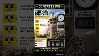 Compressive Strength of Concrete Psi Cylinder Test