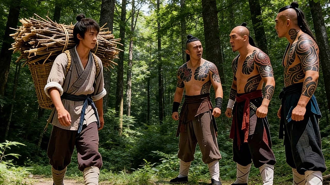 挑柴小夥竟是絕世高手！使出武學功夫，秒殺所有敵人！ ⚔️ 功夫 | #KungFu | 2025動作大片| 甄子丹 #武俠 #功夫 - YouTube
