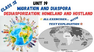 UNIT 9 MIGRATION AND DIASPORA 📚 DEDIASPORIZATION II HOMELAND AND HOSTLAND 👉TEXT EXPLANATION AND EX screenshot 5