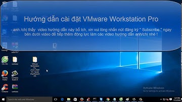 Hướng dẫn cài đặt Vmware workstation 12 pro