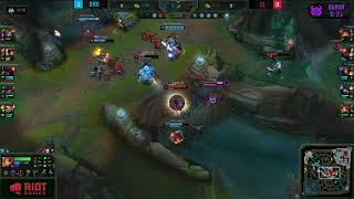 Insane teamfight of T1 vs DAMWON - LCK screenshot 3