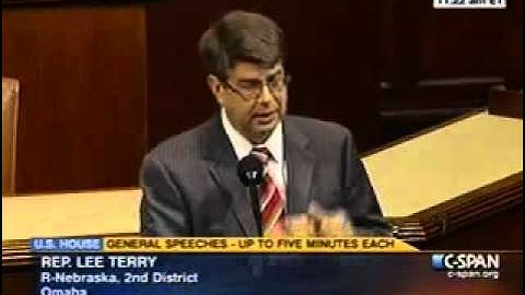 Rep. Lee Terry (R-NE) on Keystone XL Pipeline