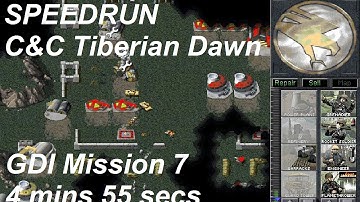 SPEEDRUN: C&C Tiberian Dawn - GDI Mission 7