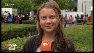 Interview Greta Thunberg Klimastreik 24.9.2021