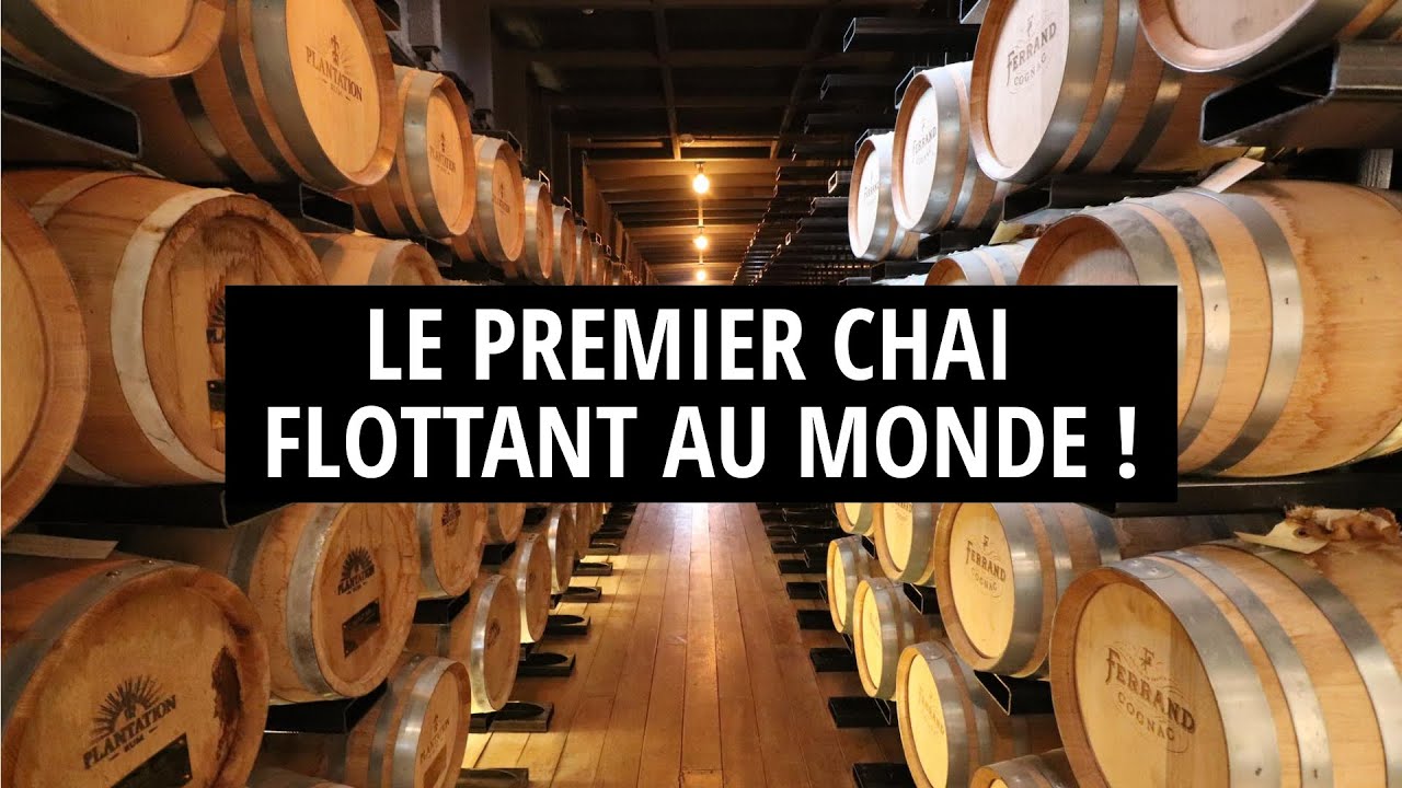 Barge 166 : Découverte rapide du premier chai flottant de Maison Ferrand / Rhum Plantation