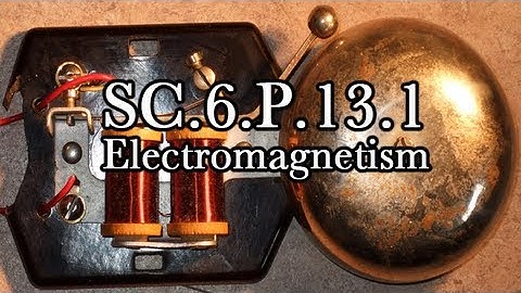 SC.6.P.13.1 Electromagnetism (Pre-lab)