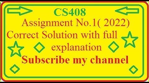 CS408 assignment 1 complete solution 2022