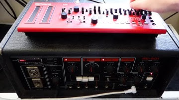 Roland SH01A & RE501 Chorus Echo