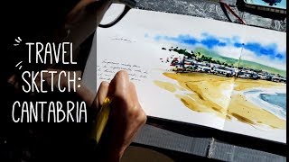 Travel Sketch: Cantabria