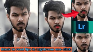 Black to read lips in Lightroom | Lightroom read lips photo editing | read lips photo editing hindi screenshot 4