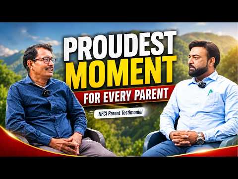 ❤️ The Proudest Moment for Every Parent | NFCI Parent Testimonial | Hotel Management Success Story
