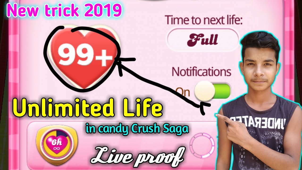 Candy Crush Saga Me Unlimited Life Kaise le How To Get Unlimited Life In Candy Crush Saga