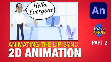 How to animate a Lip Sync animation in Adobe Animate CC, Animating the Mouth to the Audio - Part 1