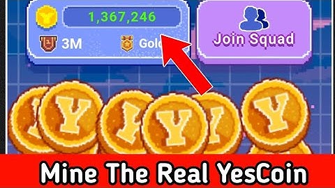 How To Mine The Real  YesCoin Telegram Token || Real YesCoin Telegram Mining