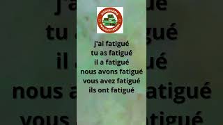 Verbe 'fatiguer' au passé composé Verbe 'fatiguer' au passé composé