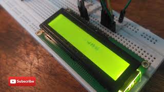 creating animations on 16*2 LCD display