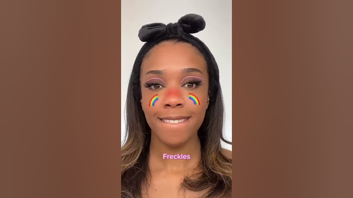 Tiktok filters pick my makeup 😱😳 ATARAH MAYHEW
