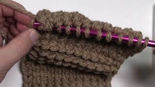 Tunisian Lace Double Stitch | BEGINNER | The Crochet Crowd