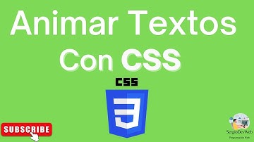 Animar texto HTML 5 Con CSS3 (Desplazamiento de texto de izquierda a derecha)