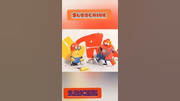 Minion paint fight funny video clip 😂😂#shorts