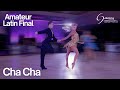 Open Amateur Latin Final - Cha-Cha-Cha Latin Dance | Galaxy Dance Festival