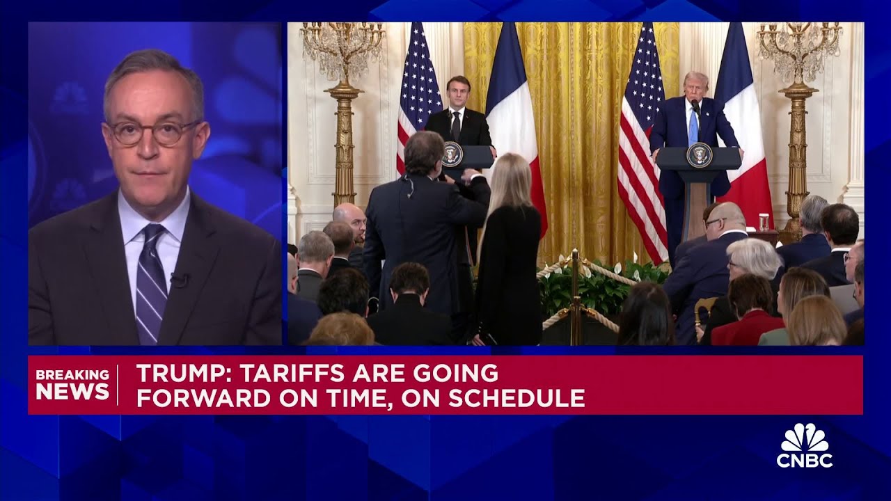 President Trump says tariffs on Canada and Mexico 'will go forward ...