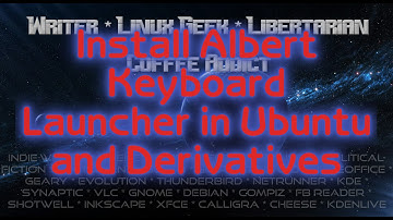 How to Install the Albert Keyboard launcher in Ubuntu and derivatives