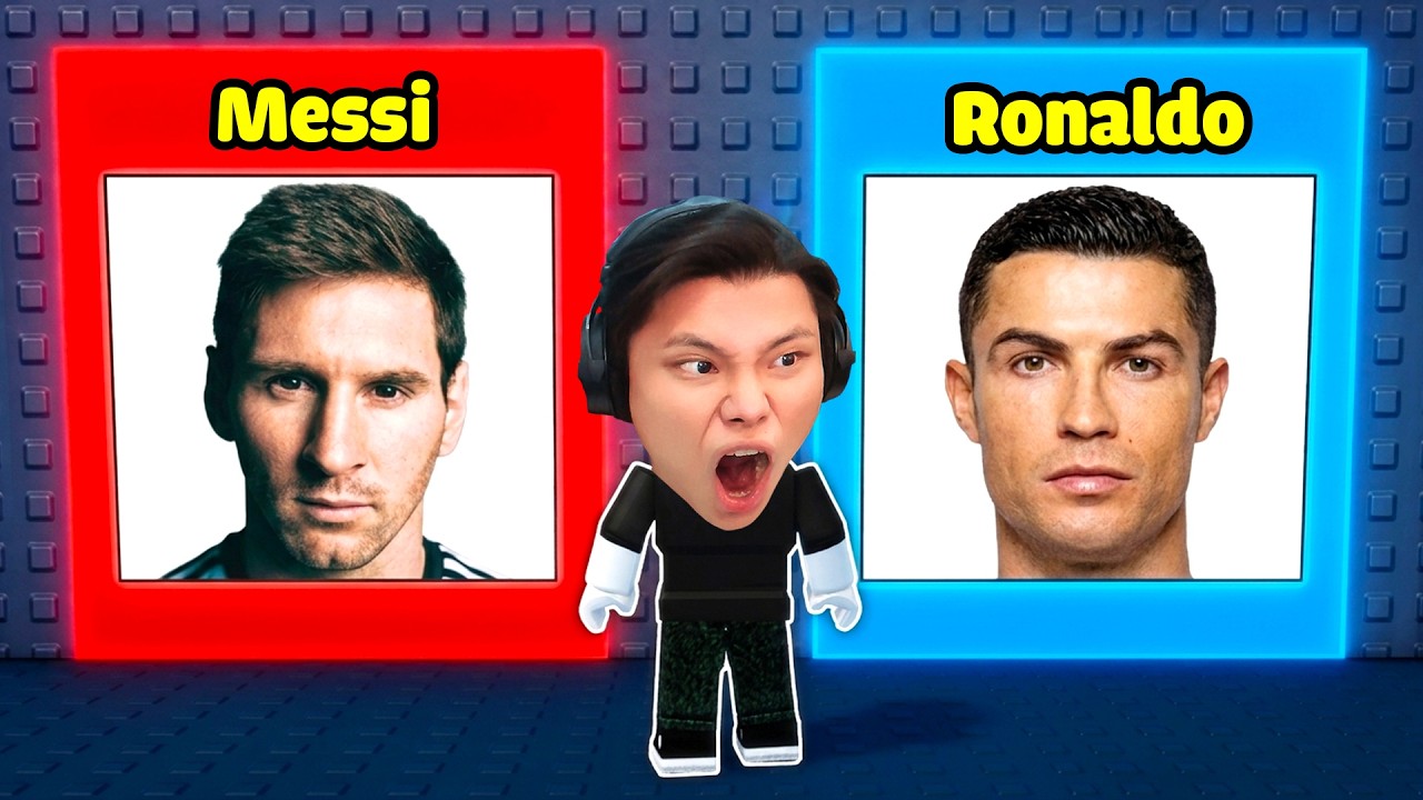 [ROBLOX] JayGray Chọn Cầu Thủ Bóng Đá Đi Leo Tháp⚽🤔Thử Thách Obby Would You Rather Soccer Tower