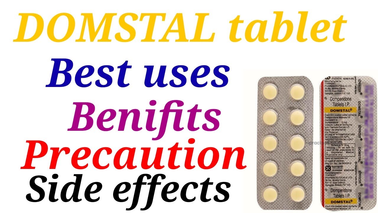 Domstal tablet best uses benifits precaution and side effects YouTube