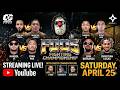FOOS Fighting Championship Live Saturday April 25 - 6:30 PT / 9:30 ET