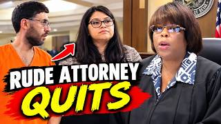 UPDATE! Part 1-3 RUDE ATTORNEY IS BACK, SHE QUIT IN THE MIDDLE & LEFT!