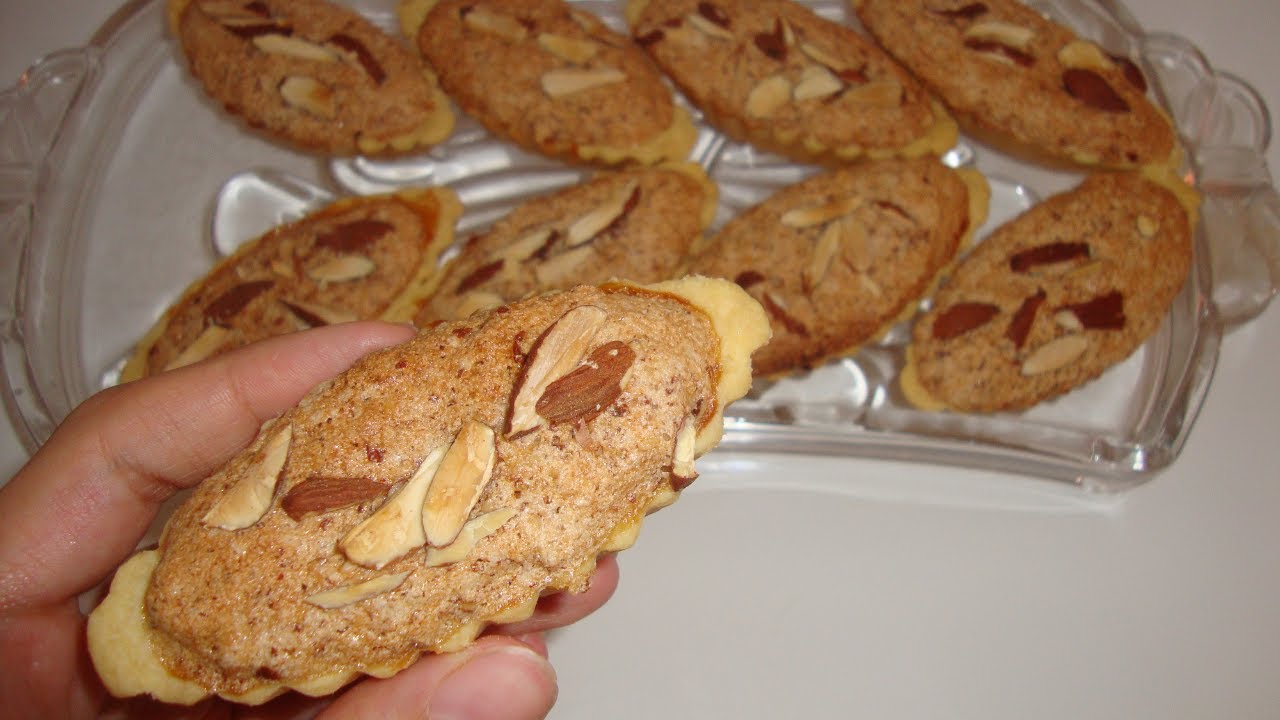 جبتلكم وصفة الباركات اللّوز الشهية 😍 Les barquettes aux amandes 🐿🥺