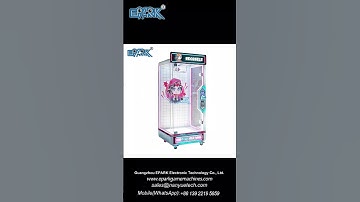 EPARK Cut Prize Machine Scissors Machine Claw Machine Vending Arcade Coin Operated Doll Catch Games