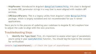 Famous Resolving the HttpParams and URLSearchParams Compatibility Issue in Angular 8 Wealth