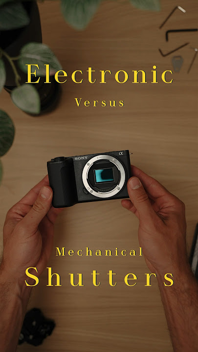 What is an Electronic Shutter? 🤔