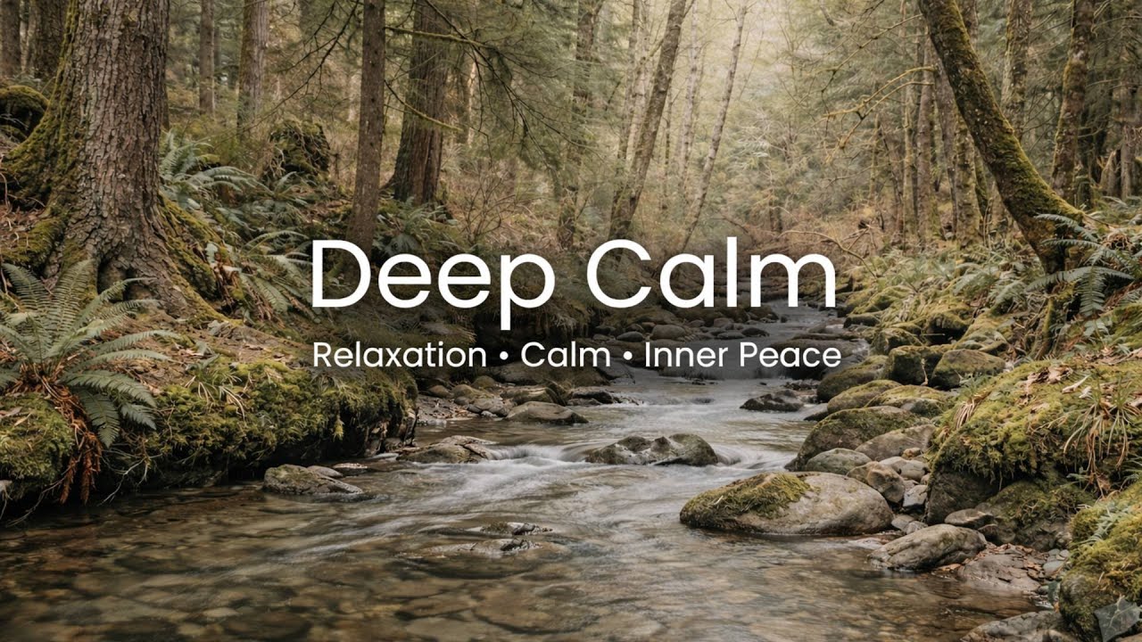 River Sounds – Deep Calm | Relaxing Nature Sounds (1 Hour)